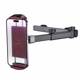 HOCO teleskopinis automobilio laikiklis galvos atlošui (4,5" - 13") H69 juodas ir raudonas