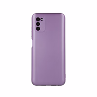 Metalinis dėklas telefonui Samsung Galaxy A25 5G (global) violetinis