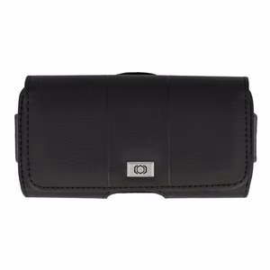 Tel Protect MAX diržo dėklas (DYDIS 14) Iphone 11/16 Plus/16 Pro/17 Pro/Huawei P30 Lite/Samsung S23/S24/S25 juodas, odinis (155x80x14 mm)