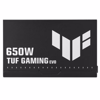 ASUS TUF-GAMING-650B-EVO maitinimo blokas 650 W 20+4 pin ATX ATX Juoda