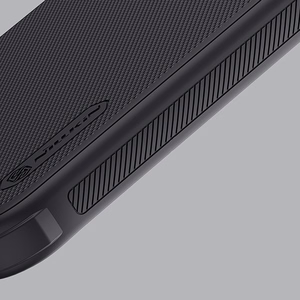 Nillkin Super Frosted Shield Pro dėklas iPhone 16 Pro Max - juodas