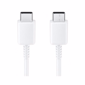 Samsung EP-DN975BWE USB-C - USB-C 5A 1m kabelis (didmeninė – pakaitinė pakuotė) – baltas