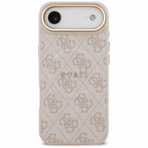 GUESS dėklas IPHONE 17 Air suderinamas su MagSafe GUHMP17MP4MSEGCP (PU 4G su klasikiniu) rožinė