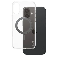 CARE by PanzerGlass Funkcinis dėklas telefonui su stovu iPhone 16 Plus 6.7" juodas/juodas Magnetinis 1323