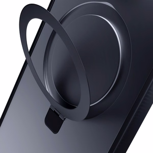 3mk Smoke dėklas telefonui Mag&Stand Apple iPhone 12 Pro Max - juodas