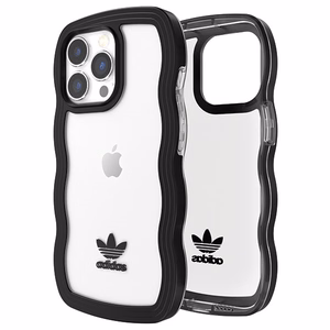 Adidas OR Dėklas telefonui Wavy iPhone 13 Pro /13 6.1" juoda-skaidri/juoda-skaidri 51900