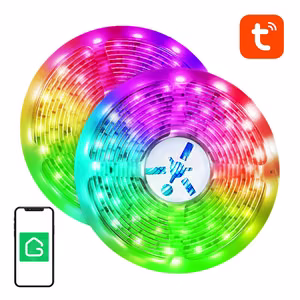 Išmanioji WiFi RGB LED šviesos juosta NiteBird SL3 (2x5m), Tuya