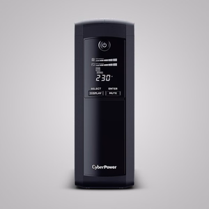 CyberPower Tracer III VP1600ELCD-FR nepertraukiamo maitinimo šaltinis (UPS), Line-Interactive, 1,6 kVA, 900 W, 5 AC lizdai