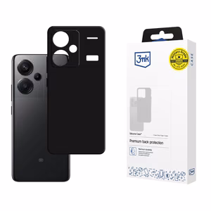 3mk силиконовый чехол Xiaomi Redmi Note 13 Pro+ - черный