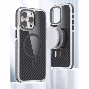 Dėklas "Fiber MagCase" iPhone 17 Pro Max juodas