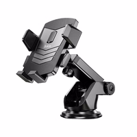 HOCO automobilinis laikiklis priekinio stiklo / centrinės konsolės CA83 juodas