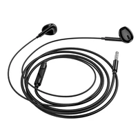 Borofone ausinės BM100 Max Fuente su mikrofonu juodos