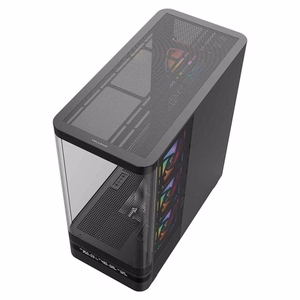 MODECOM kompiuterio korpusas Volcano AQ200 ARGB Midi Juoda