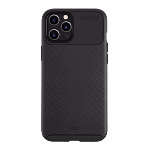 Uniq Hexa dėklas iPhone 12 Pro Max - juodas