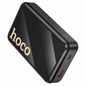 Išorinė baterija Hoco 20000 mAh QC PD 22,5W su integruotais laidais USB C + Lightning Q37A juoda