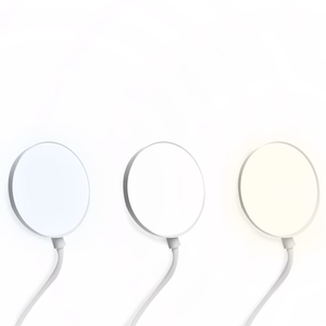 Belaidė LED stalinė lempa 6W 3000/4500/6000K jutiklinis valdymas 3000mAh balta LTC