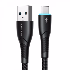 Joyroom Starry Series SA32-AC3 3A USB-A / USB-C kabelis 1 m - juodas