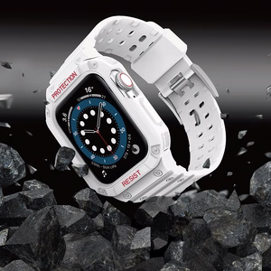 Apsauginis laikrodžio dirželis Apple Watch 42/44/45mm – korpuso apsaugos dirželis – balta