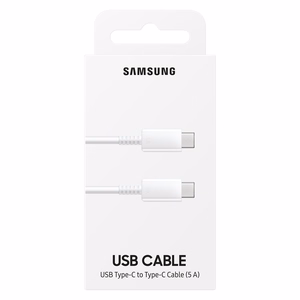 Samsung EP-DN975BWEGWW USB-C - USB-C 5A 480Mb/s кабель 1m - белый