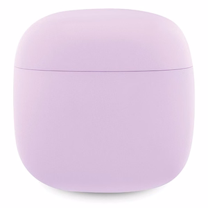 Guess GUTWST26PSU TWS Bluetooth ausinės + įkrovimo stotelė - violetinės Classic EST logotipas
