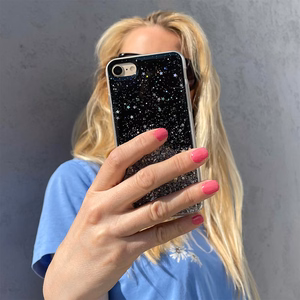 Wozinsky Star Glitter Shining dėklas telefonui Samsung Galaxy M51 žalias
