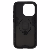 Ring Armor dėklas telefonui iPhone 15 Pro juodas
