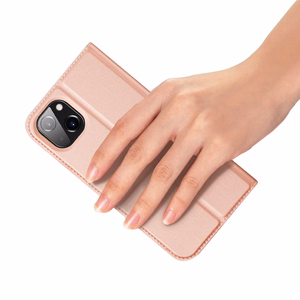 Чехол Dux Ducis Skin Pro Holster с откидной крышкой для iPhone 14 Plus розовый