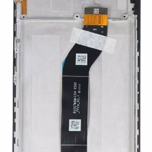 LCD ekranas Xiaomi Redmi 13C 4G/5G/Poco C65 su jutikliniu ekranu ir rėmeliu juodas originalus (aptarnavimo pakuotė)