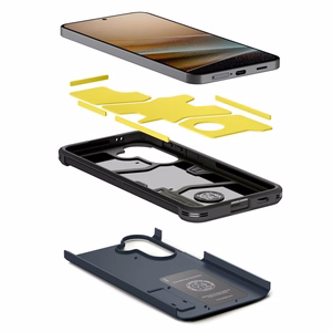 Spigen Tough Armor dėklas Galaxy A57 5G Metal Slate