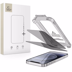 Tech-Protect Quick Set Spy+ Privatumo stiklas 2-jų rinkinys iPhone 12 / 12 Pro