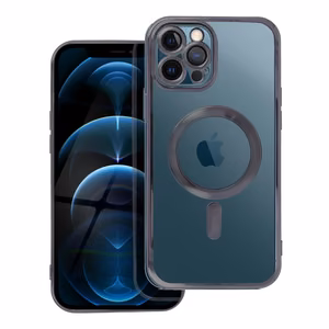 Чехол для iPhone 12 PRO MAX Electro Mag Cover совместимый с MagSafe чёрный