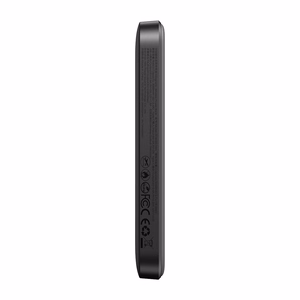 Mini magnetinė išorinė baterija Joyroom JR-W020 5000mAh USB-A USB-C 20W (juoda) + USB-C / USB-C laidas