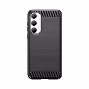 Carbon dėklas Samsung Galaxy A35 - juodas
