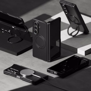 Ringke Alles magnetinis MagSafe dėklas telefonui Samsung Galaxy Z Fold 7 - juodas