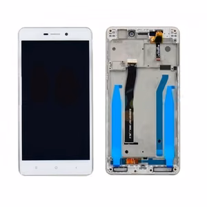 LCD дисплей для Xiaomi Redmi 3 3S с рамкой белый HQ