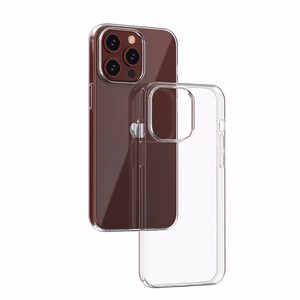 iPhone 15 Pro Max dėklas iš Ultra Clear serijos skaidrios spalvos