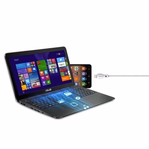 Dudao L4SM кабель USB-A micro USB 2A 1м - белый