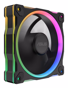 ASUS Prime MR120 Fan ARGB Reverse Black 3in1 Kompiuterio korpusui Ventiliatorius 12 cm Juoda 3 vnt