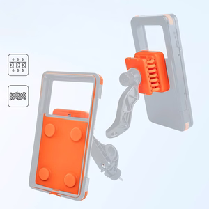 Rockbros HW-87 magnetinis vandeniui atsparus telefono laikiklis – juodas