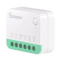 Sonoff MINIR4M Matter smart WiFi mini switch (HomeKit, SmartThings, Home Assistant).