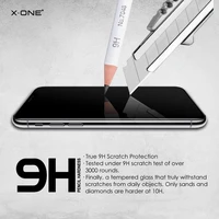 X-ONE Pilnas Dangtis Itin Stiprus Matinis - iPhone 12/12 Pro grūdintas stiklas 9H