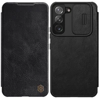 Dėklas Nillkin Qin Pro Leather Samsung S906 S22 Plus 5G juodas