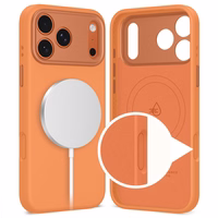 Tech-Protect Uniq MagSafe dėklas iPhone 17 Pro oranžinis