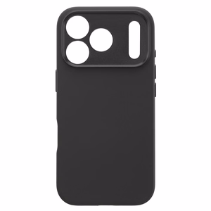 Liavec Silk Shield dėklas su metaliniu kameros rėmeliu, skirtas Iphone 17 Pro Max juodas
