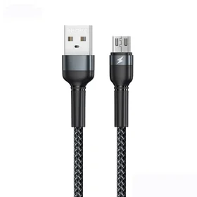USB kabelis Remax RC-124m USB-A to MicroUSB 1.0m juodas