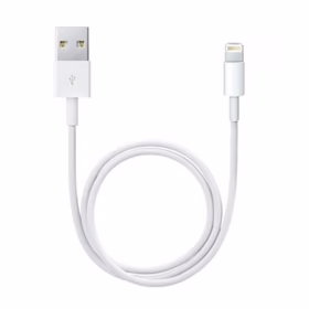 Apple Lightning / USB 0,5 m Balta
