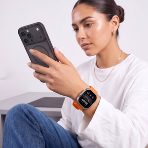 TECH-PROTECT ICONBAND PRO APPLE WATCH 4 / 5 / 6 / 7 / 8 / 9 / SE / ULTRA 1 / 2 (42 / 44 / 45 / 49 MM) ORANŽINIS