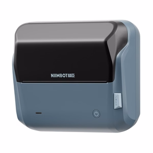 Niimbot B4 nešiojamas etikečių spausdintuvas (mėlynas)