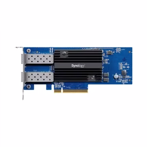 Synology dviejų prievadų 10GbE SFP+ papildoma plokštė Synology sistemoms, E10G30-F2, 10 GT/s, PCIe 3.0 x8