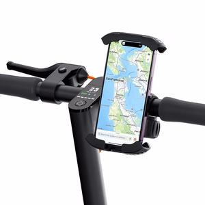 Telefono laikiklis dviračiui Baseus QuickGo Series Bike Phone Mount Cluster juodas C40561500113-00